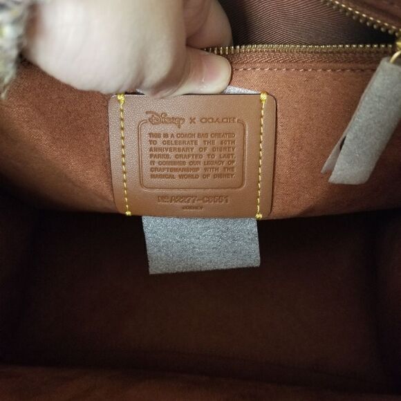 NWOT Coach Disney Field Large Tote - Picture 9 of 10